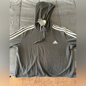 Adidas cropped hoodie